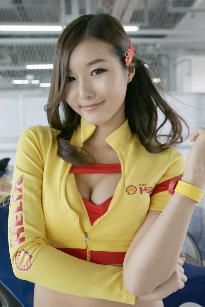 레이싱모델 한송이