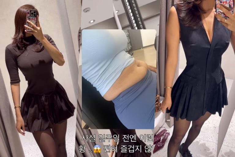 오또맘, 개미허리에 볼륨감 출중한 대문자 S 인증…74kg 시절이 안 믿길 정도