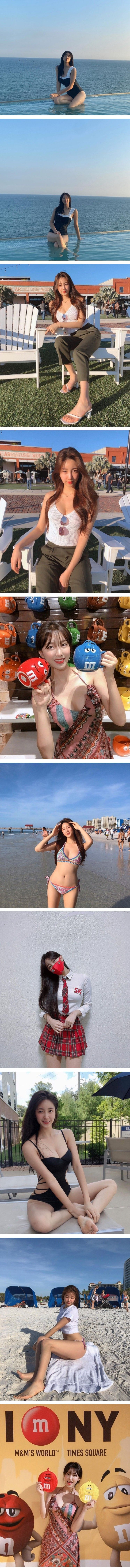 치어리더 안지현
