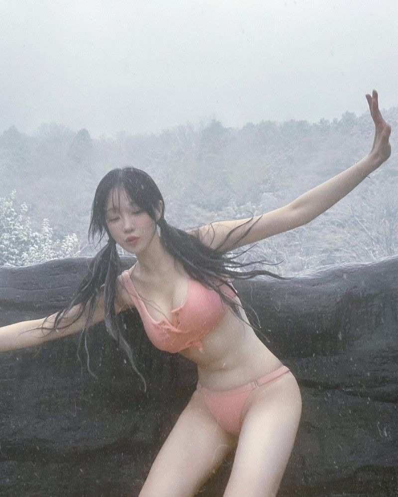 약후 ))한갱 겨울온천 몸매