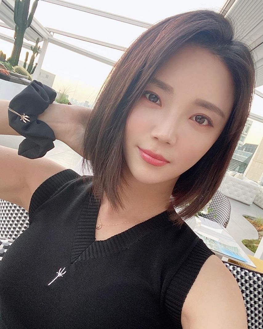 치어리더 정유민