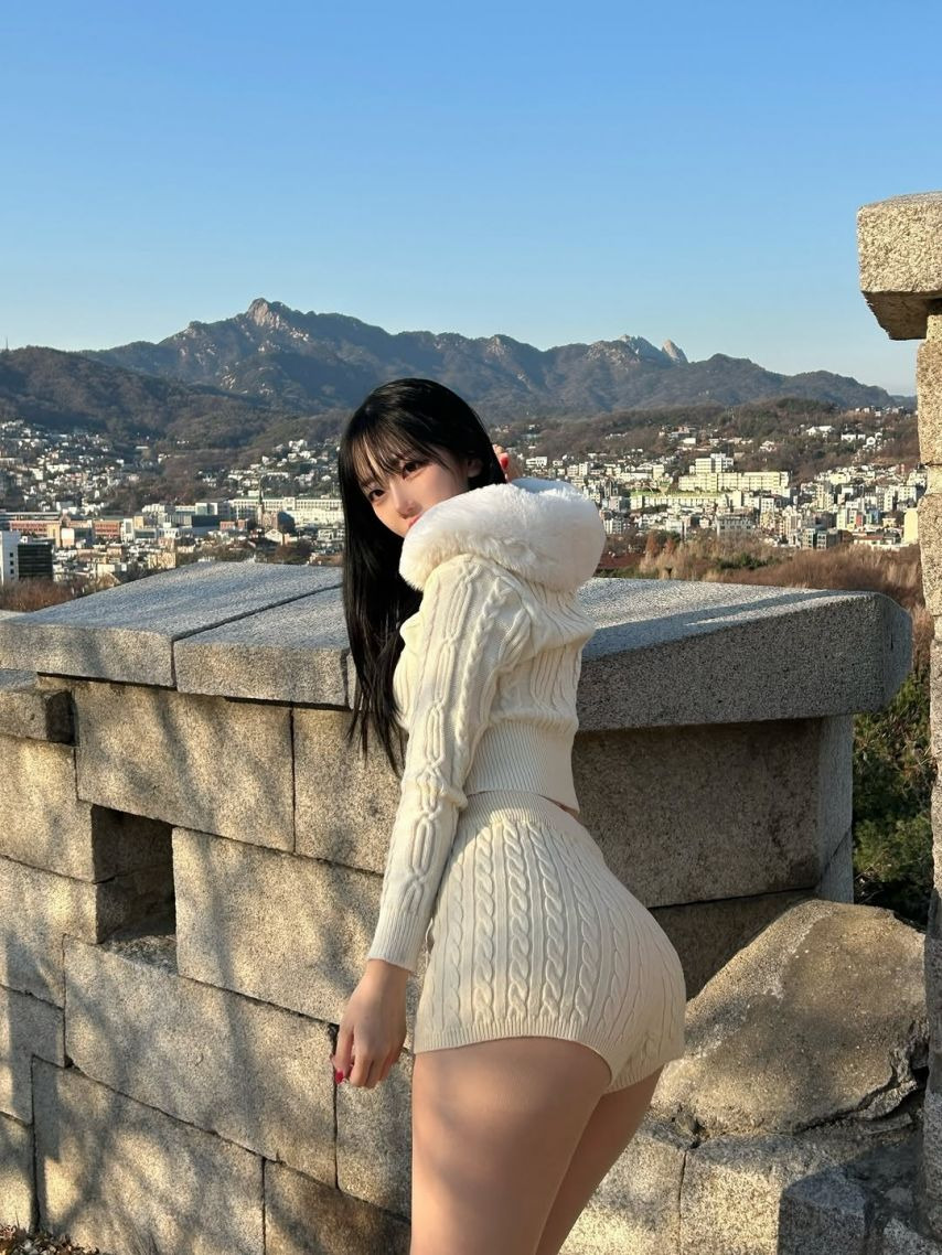 같이 산책 하자는 신나린 뒤태