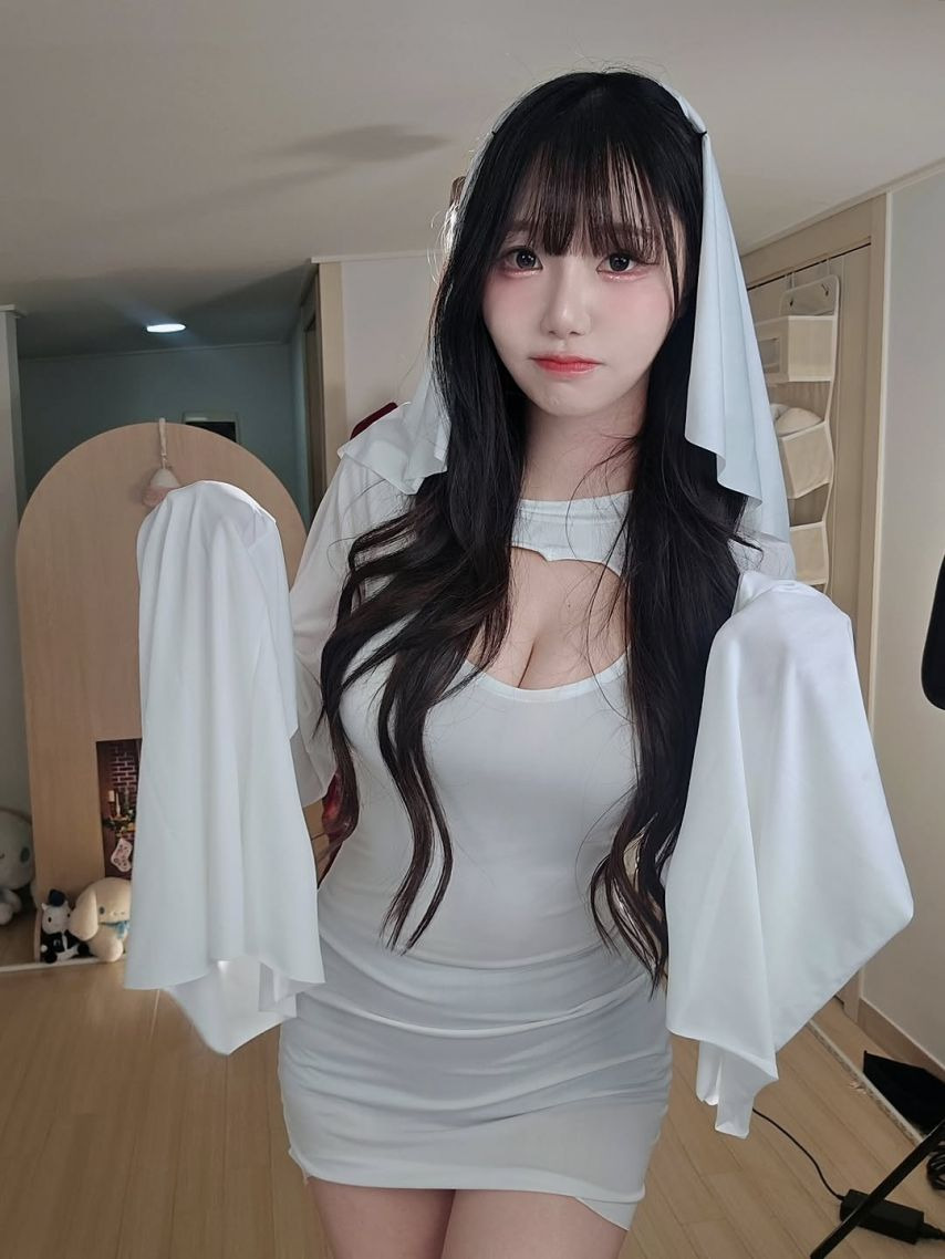 할로윈 유령 수련수련