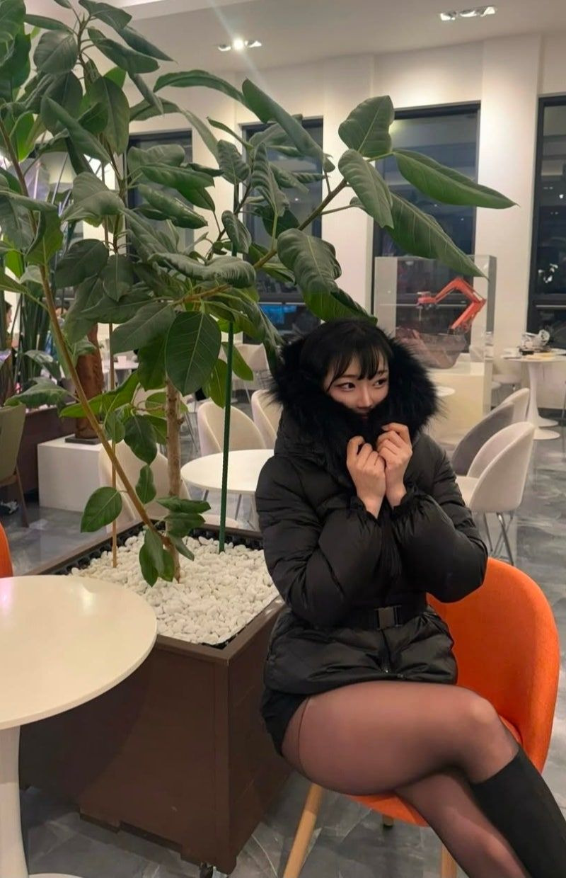 조다정 치어리더 육덕 벅지 검스 _ 홀터넥 원피스 수영복