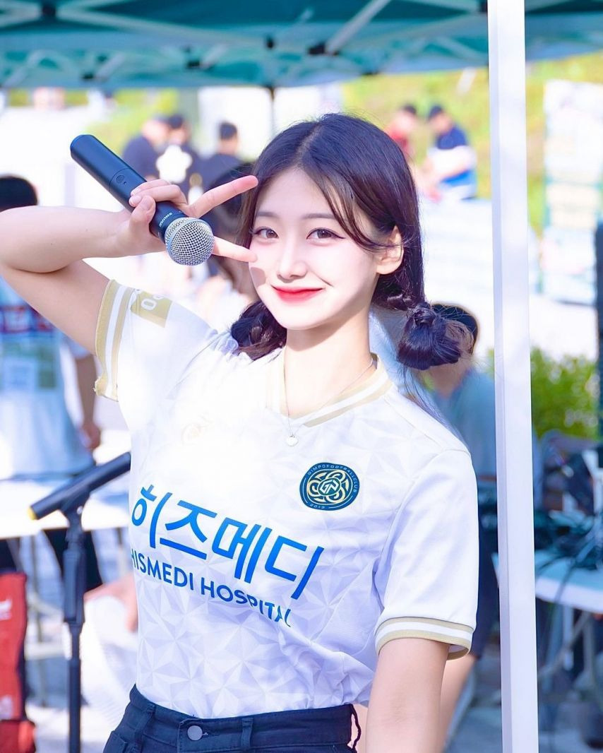 치어리더 우수한