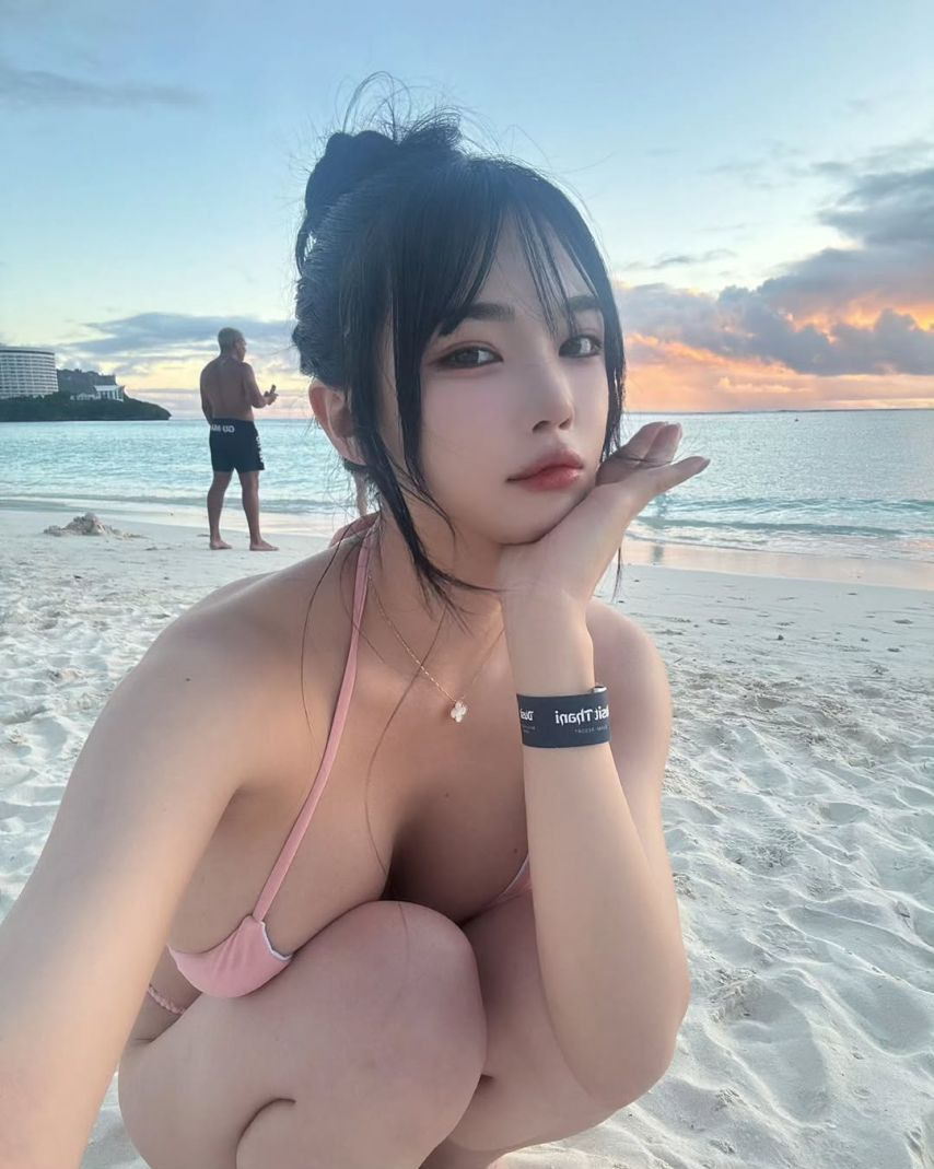 윤영서 괌 여행 비키니 몸매