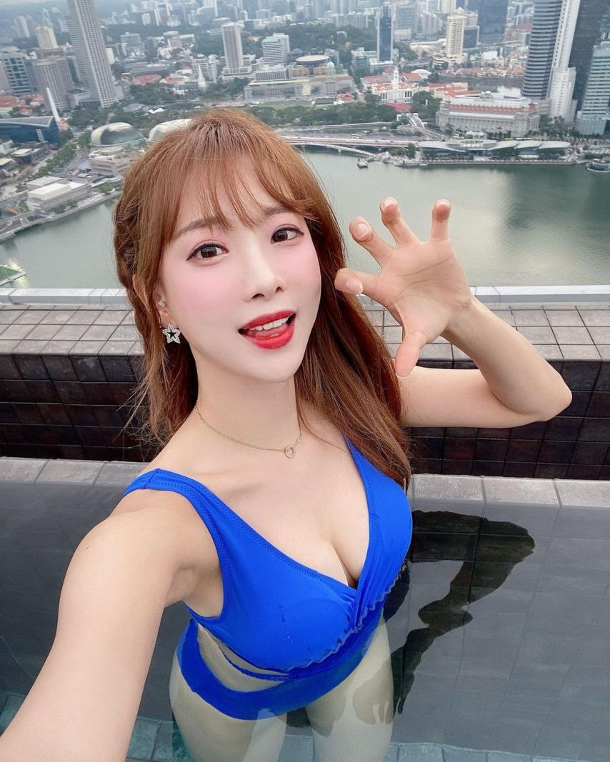 치어리더 김한나