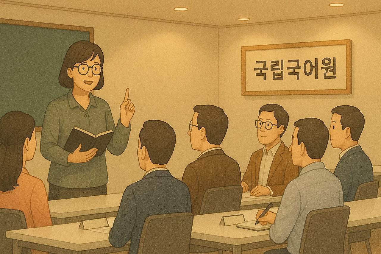국립국어원 교육을 받은 소감