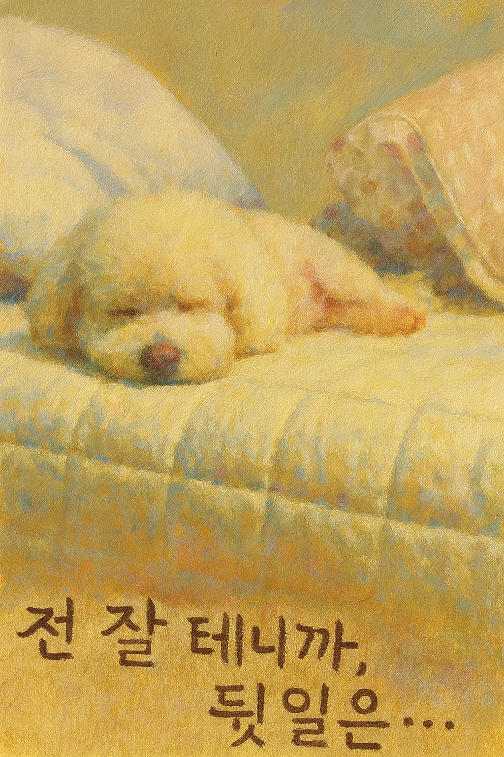 전 잘 테니까, 뒷 일은…