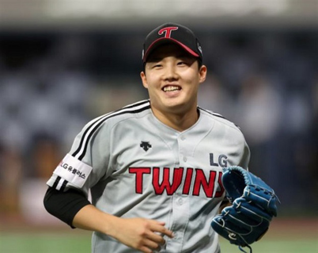 LG Twins' Im Chan-kyu