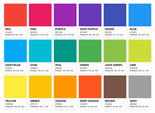 모바일 UI 디자인 기본 요소 - 색채 Color