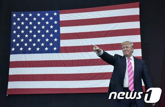 도널드 트럼프 미국 대통령 당선인© AFP=뉴스1