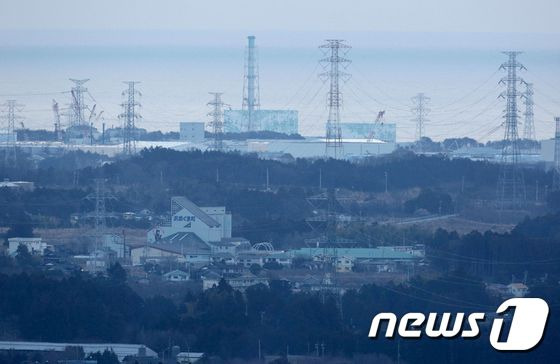 일본 후쿠시마 제1원자력발전소 전경(자료사진) © AFP=뉴스1