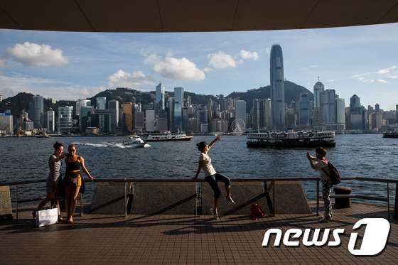 홍콩. © AFP=뉴스1