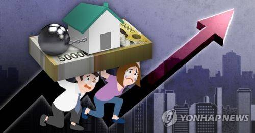 가계부채 고위험가구 급증 (PG)[제작 조혜인] 일러스트