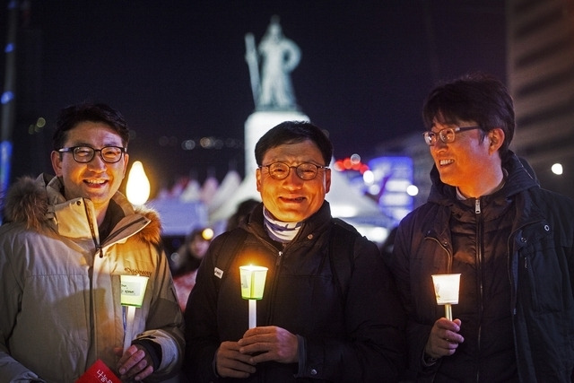 왼쪽부터 현덕수·조승호·노종면 기자. 와이티엔 노조 제공