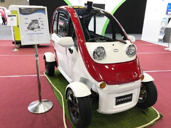 대창모터스 '다니고' 자율주행 초소형 전기차 (사진=지디넷코리아)
