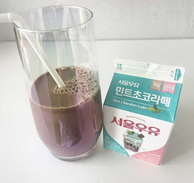 서울우유 민트초코라떼 입문자용 ㅋㅋㅋ