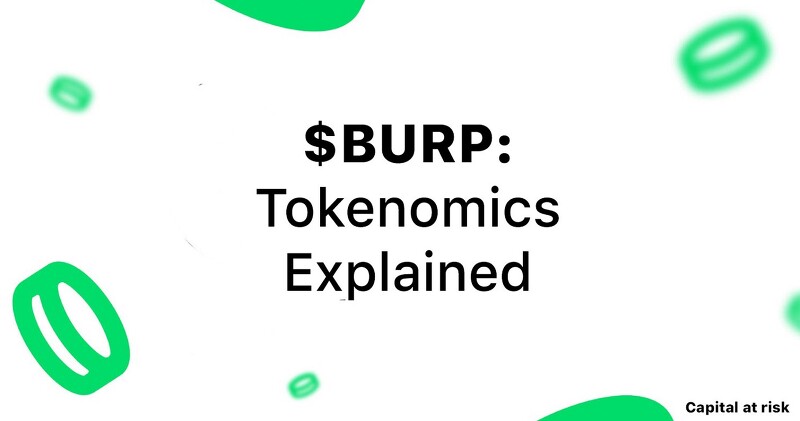 [Coinburp] $BURP: 토크노믹 설명