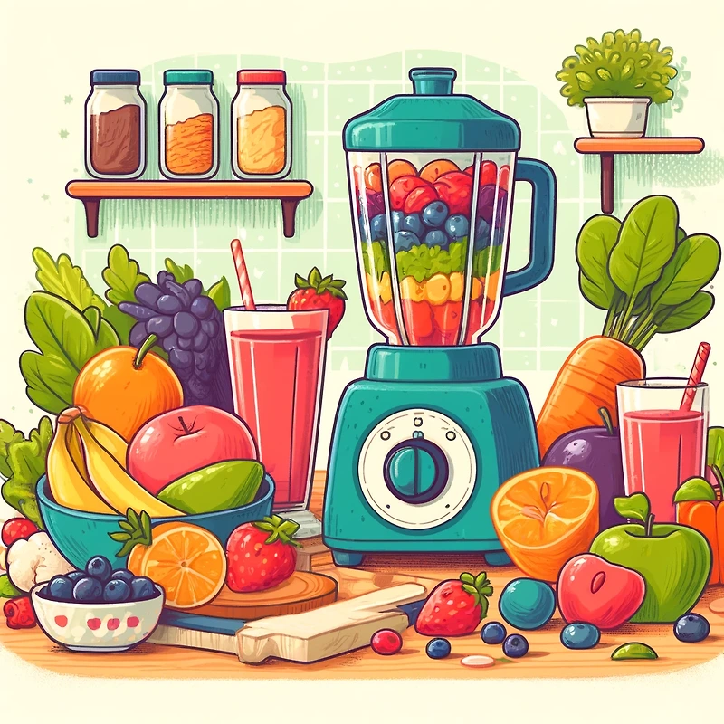 과일 스무디 vs 채소 주스: 더 많은 영양소를 공급하는 것은?