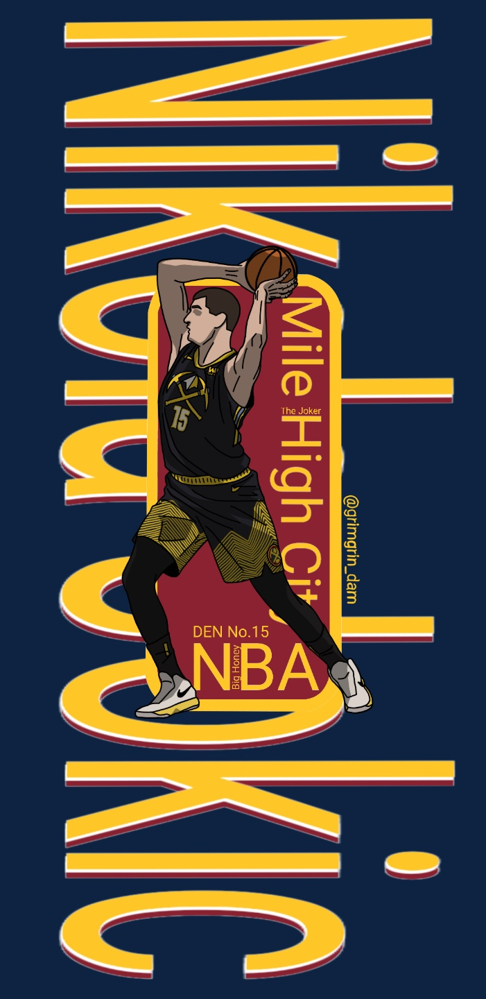 NBA 선수 배경화면(니콜라 요키치, 자말 머레이)및 프로필