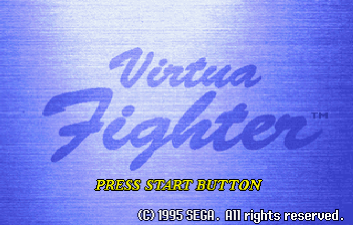 버추어 파이터 Virtua Fighter USA (세가 새턴 - SS)