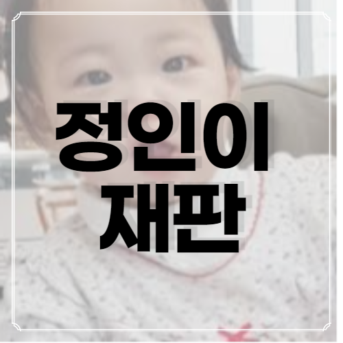 정인이 재판 생중계 정리