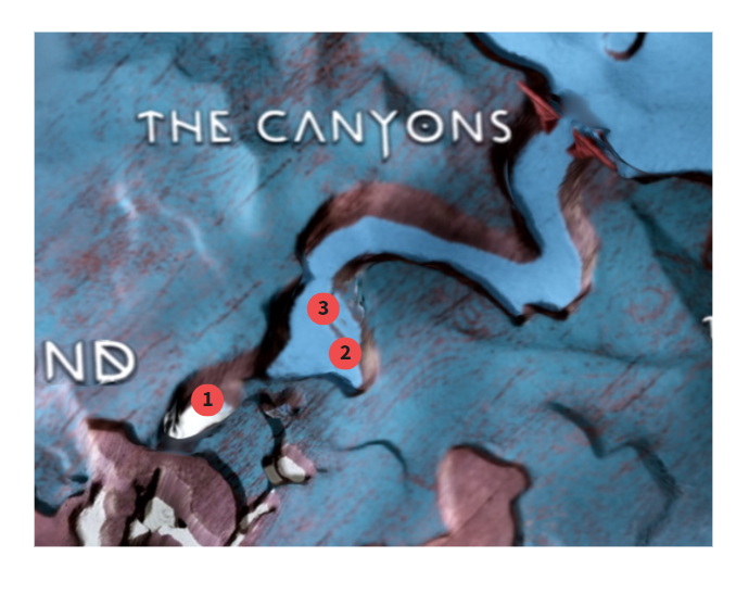 갓 오브 워 라그나로크 / 협곡 공략 및 지도 100%