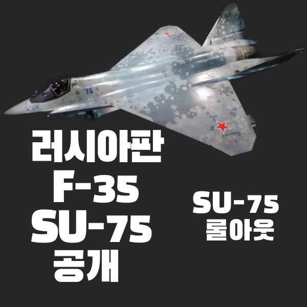 러시아 신형 전투기 SU-75 정보 모음!