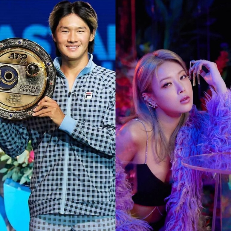 원더걸스 유빈 권순우 열애인정 테니스선수 2023 데이비스컵' 파이널스 관람 데이트