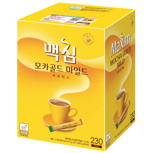 BEST 커피믹스 가격비교 - 맥심커피믹스와 맥심모카골드 추천