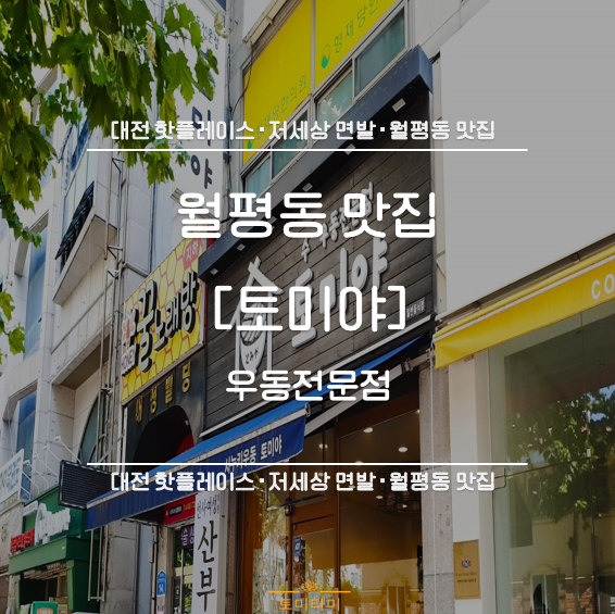 [월평동 토미야] 대전 맛집 우동전문점 방문후기 (Feat. 면발은 진짜다..)