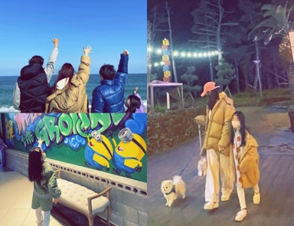 고소영, 8세 딸 얼굴 깜짝 공개했다...2년만 장동건 근황까지 [사진]