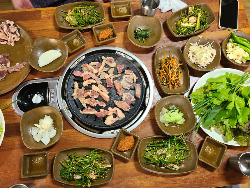 가족외식은 경북 김천 맛집 생오리마당
