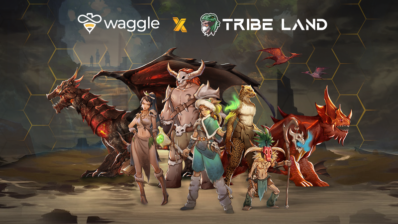 [Waggle Network] 프로젝트 #002 TRIBE LAND - 솔라나 최초의 P2E MMORPG