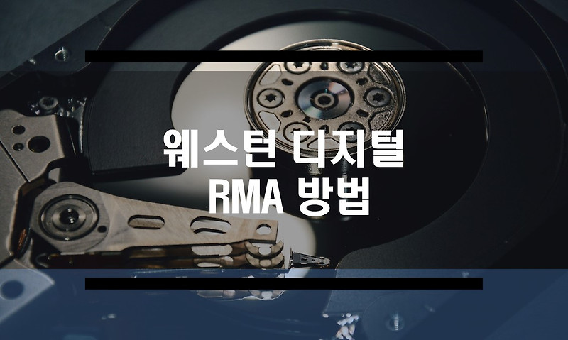 웨스턴 디지털 RMA 방법 ( Feat. WD 8TB 레드 플러스)