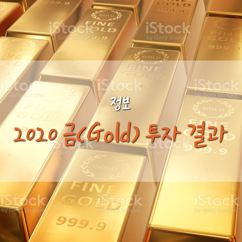 2020년도 금(Gold)값 중간 수익률 (KRX금시장)