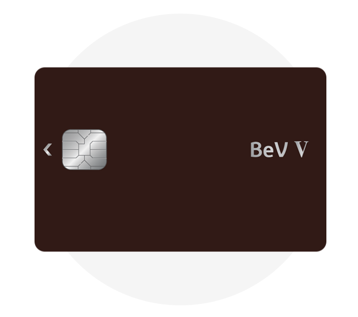 BeV V카드 / 베브V KB국민카드, 동반인 공항라운지 무료이용, 대한항공 마일리지 적립 카드