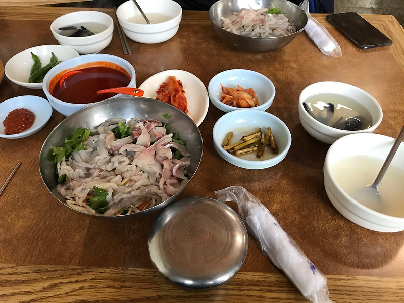 경주 맛집 수요미식회 - 용산회식당 회덮밥!!