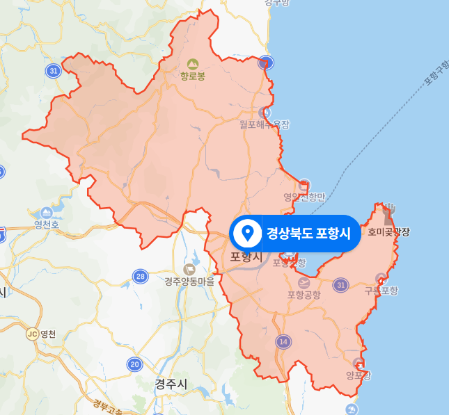 경북 포항시 포스코 포항제철소 공장 근로자 추락사 (2020년 12월 9일)