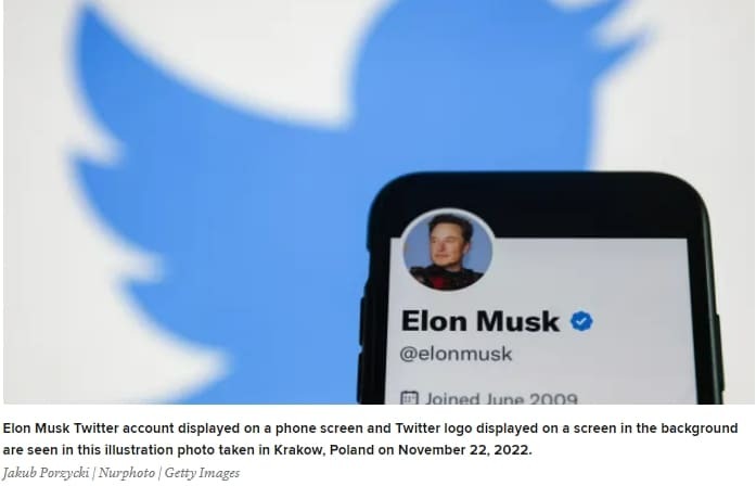 머스크, 쉽지 않았더 트위터 인수...부도 직전에서 구제하다...지구와 소행성의 충돌 위험 경고도 Elon Musk says Twitter is ‘trending to breakeven’ after near bankruptcy