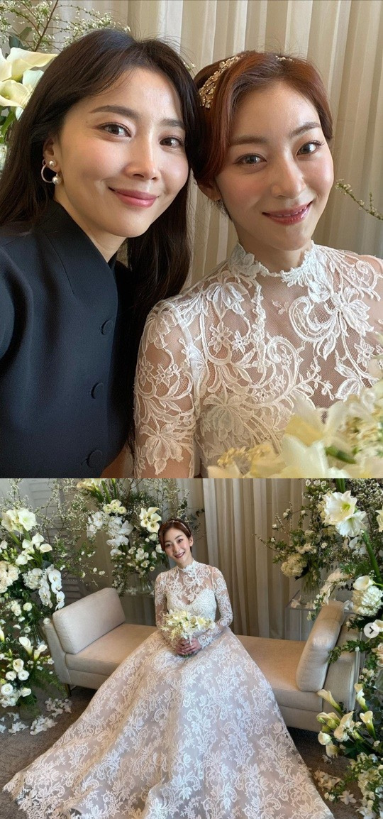 오윤아, '박종석' 왕지원 결혼식 현장 공개 