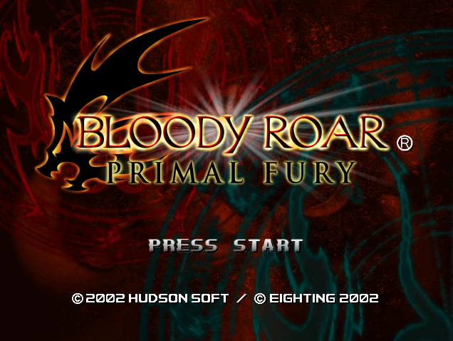 허드슨 (HUDSON) - 블러디 로어 프라이멀 퓨리 북미판 Bloody Roar Primal Fury USA (게임큐브 - GC - iso 다운로드)