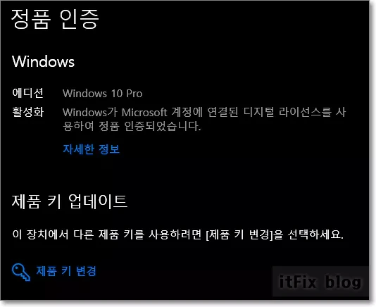 윈도우10 구매 라이선스의 종류와 차이