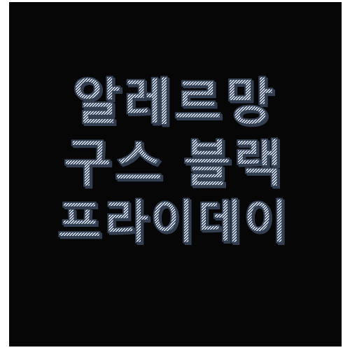 알레르망 블랙 프라이데이,차렵이불 후기 가격
