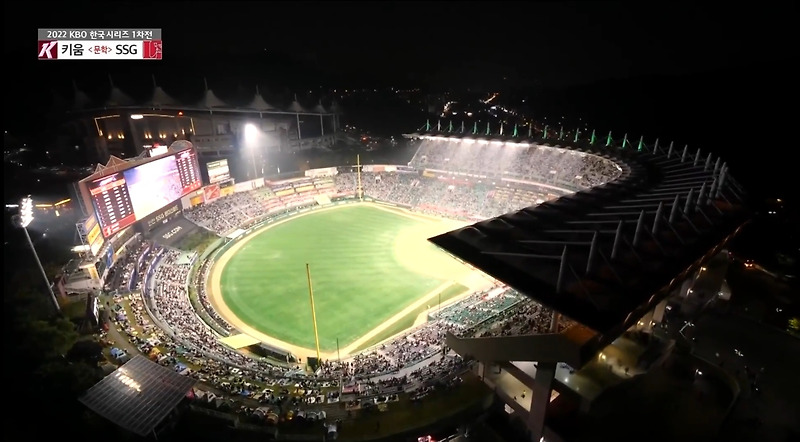 2022 KBO 한국시리즈 1차전 경기 결과, 키움 vs SSG