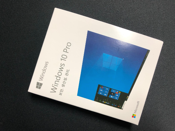 윈도우10 fpp , 윈도우10 pro 처음사용자용 언박싱 후기!