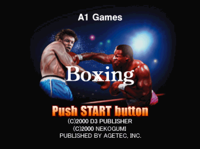 A1 Games - 복싱 북미판 Boxing USA (플레이 스테이션 - PS - iso 다운로드)