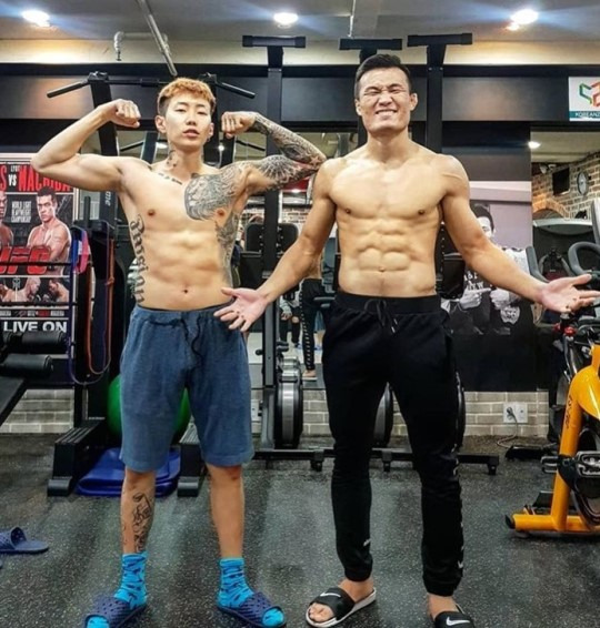 동상이몽 코리안좀비 정찬성 아내 내조 박재범 응원