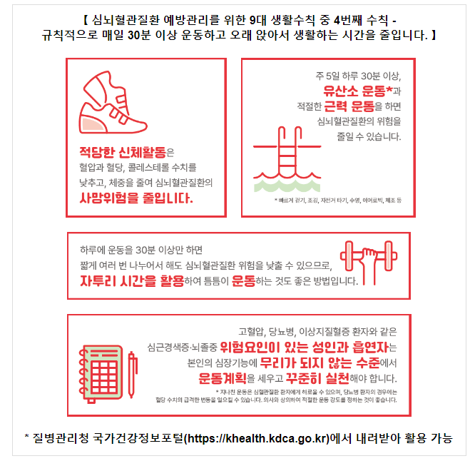 심뇌혈관질환 예방을 위한 동행(9.8.금)